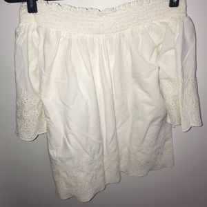 abercrombie off the shoulder top